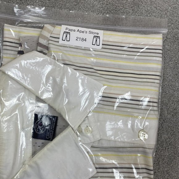 Nike Air Jordan Retro 2005 20th Anniversary 85-05 S/S Shirt XXL Button-Up Stripe - Picture 16 of 16